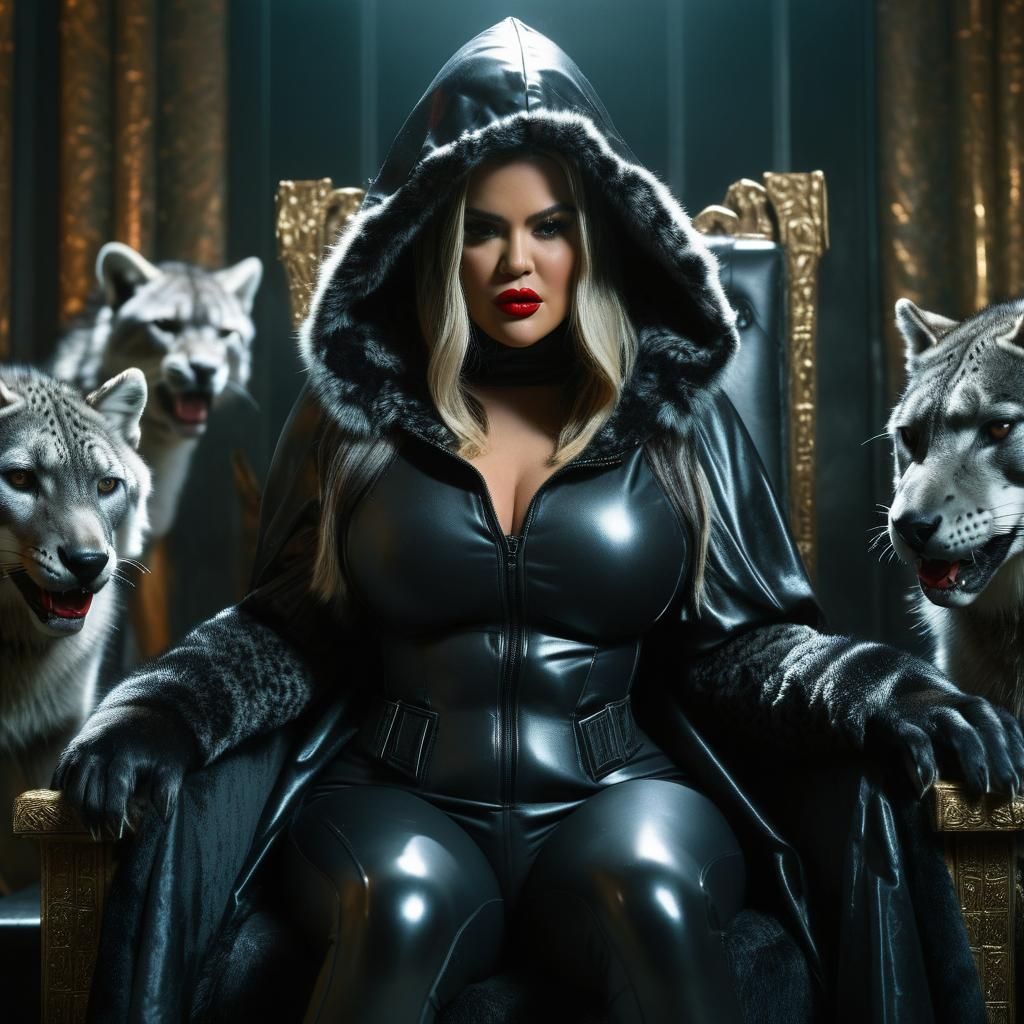 Khloe Kardashian as Marvel's Dr. Doom in Film Still