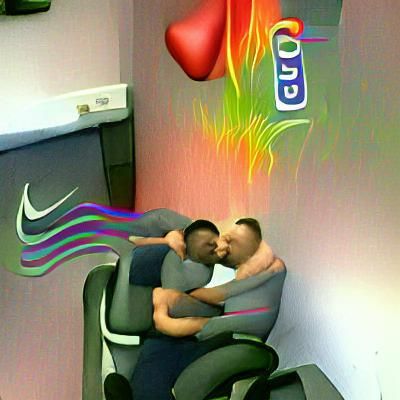 Intimate Portrait of Two Men in Love