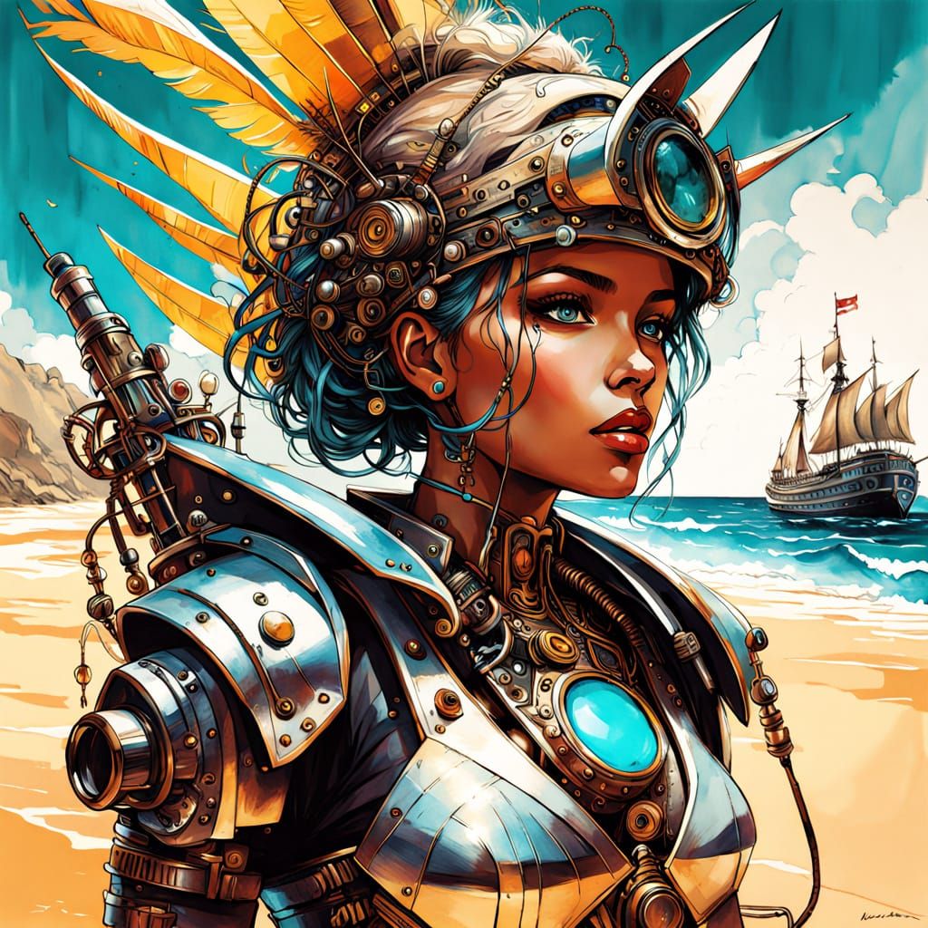 Dystopian coast guard