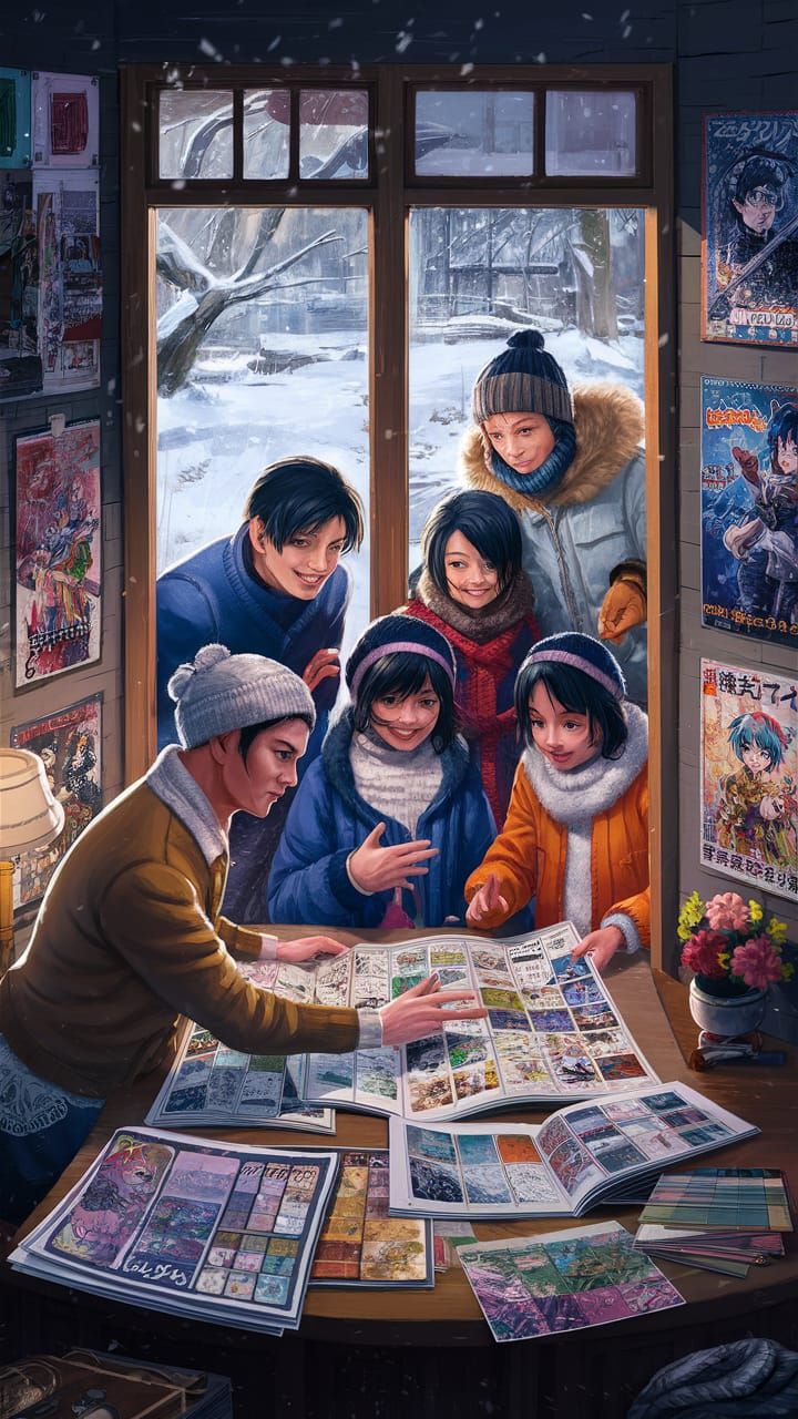 PaKa Print Consultant's Home Visit: Anime-Inspired Art
