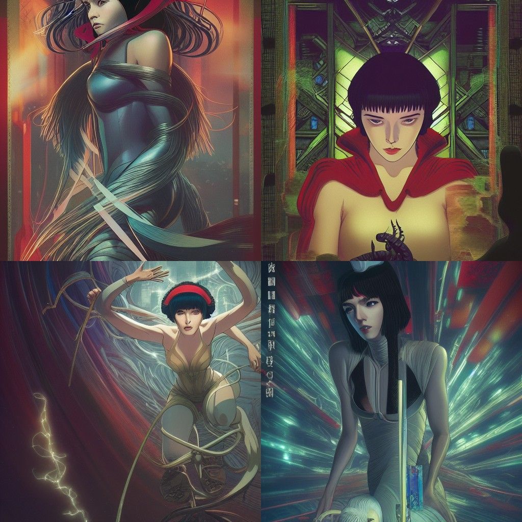 Queen of Wands: Retro Marvel meets Ghibli