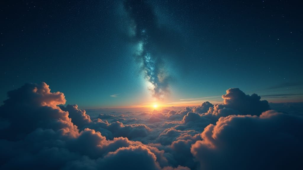 Orion Constellation Shines in Cinematic Night Sky