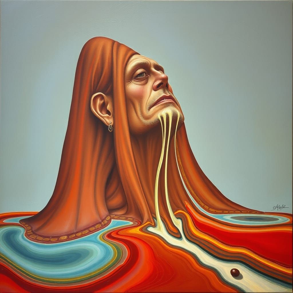 Tusk Album Art Inspired Surreal Landscape