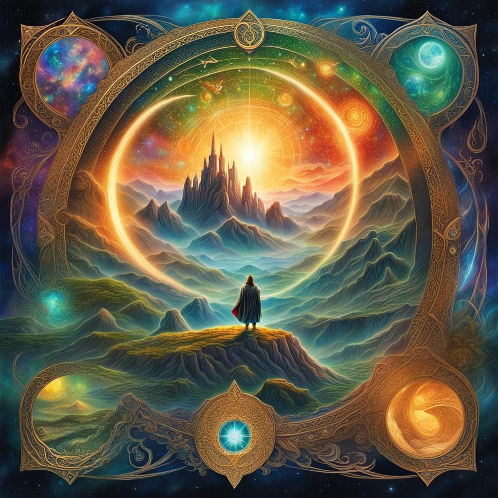 Lord of the Rings: Cosmic Astral Book Cover