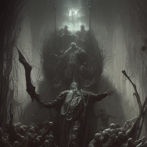 Garden of Death: Surreal Horror Poster Art