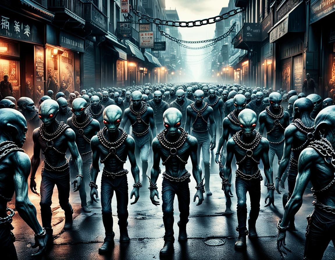 Oppressive Alien Takeover Vision of Earth