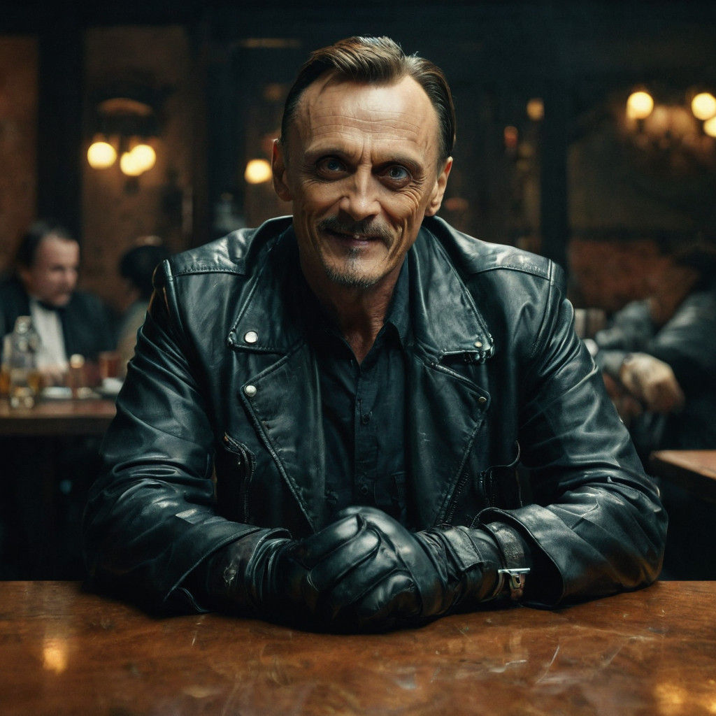 Robert Knepper as Kano in a Cinematic Film Still