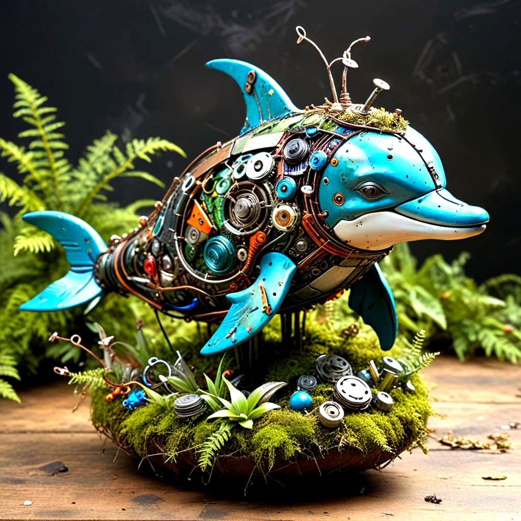 Scrap sculpture