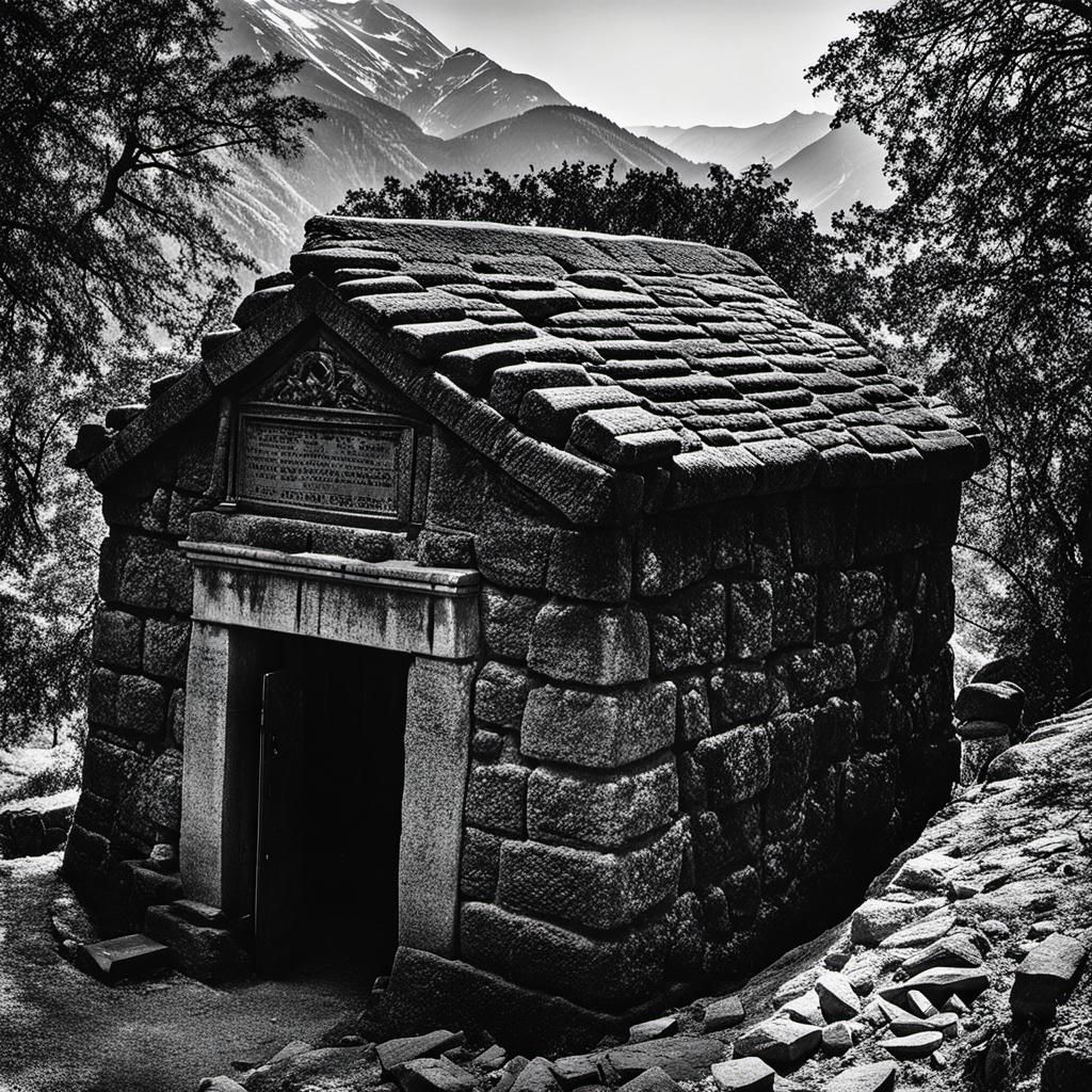 Rachel's Tomb: Evocative Black and White Photography