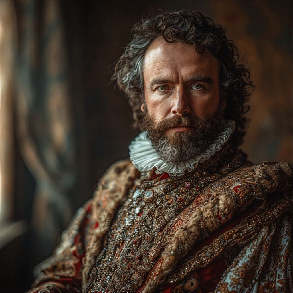 Elegant Woman in Meadow with Golden Light