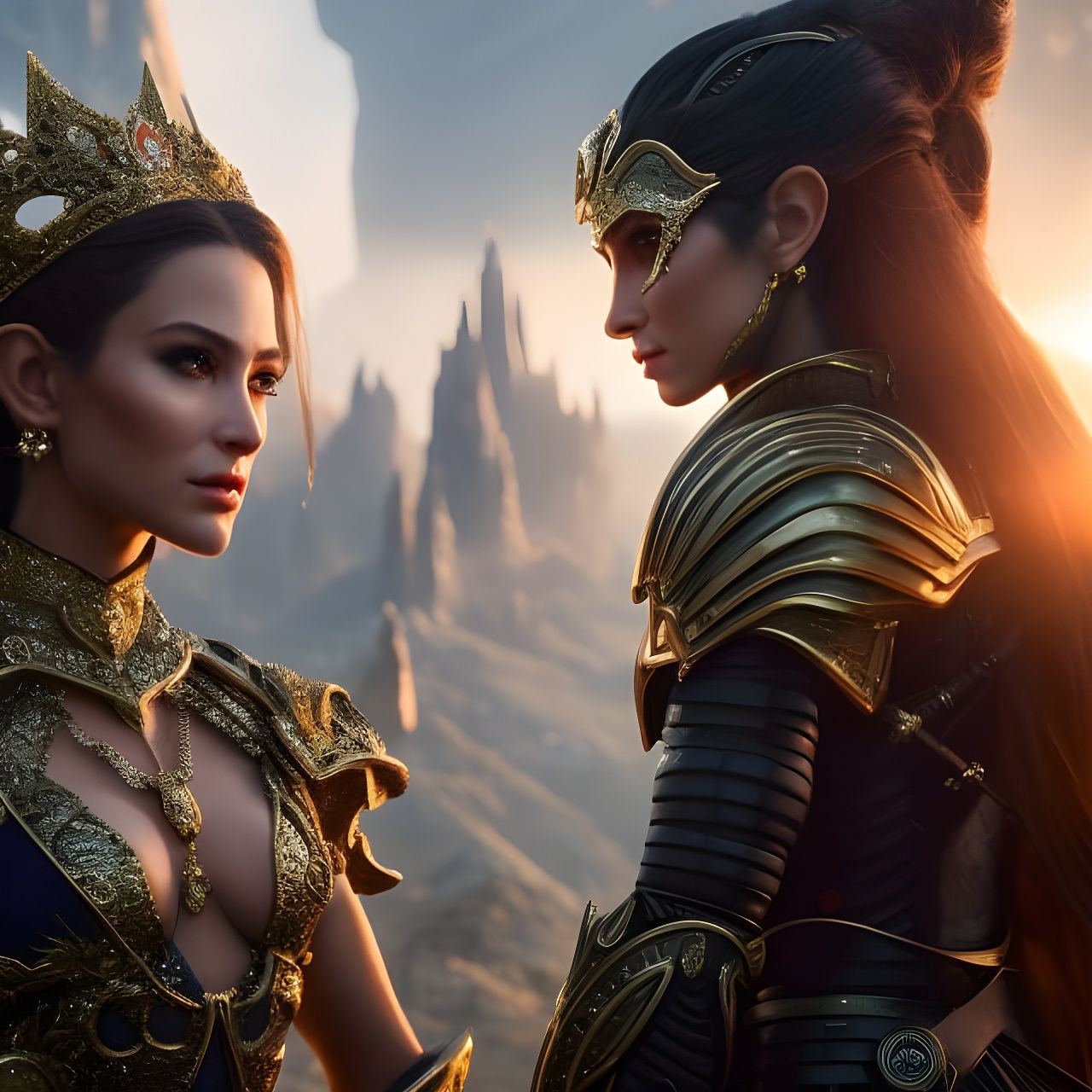 The Elven Queen and her General