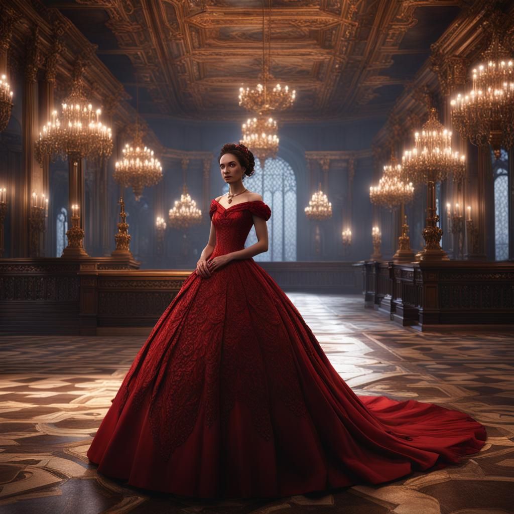Gothic Ballroom: A Woman's Fantasy in Unreal Engine