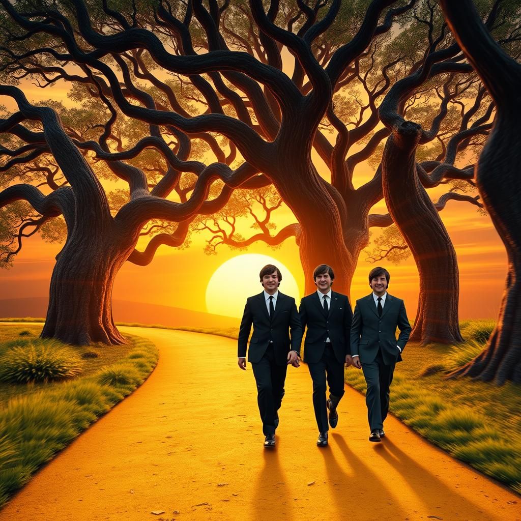 The Beatles Stroll Down Musical Yellow Brick Road