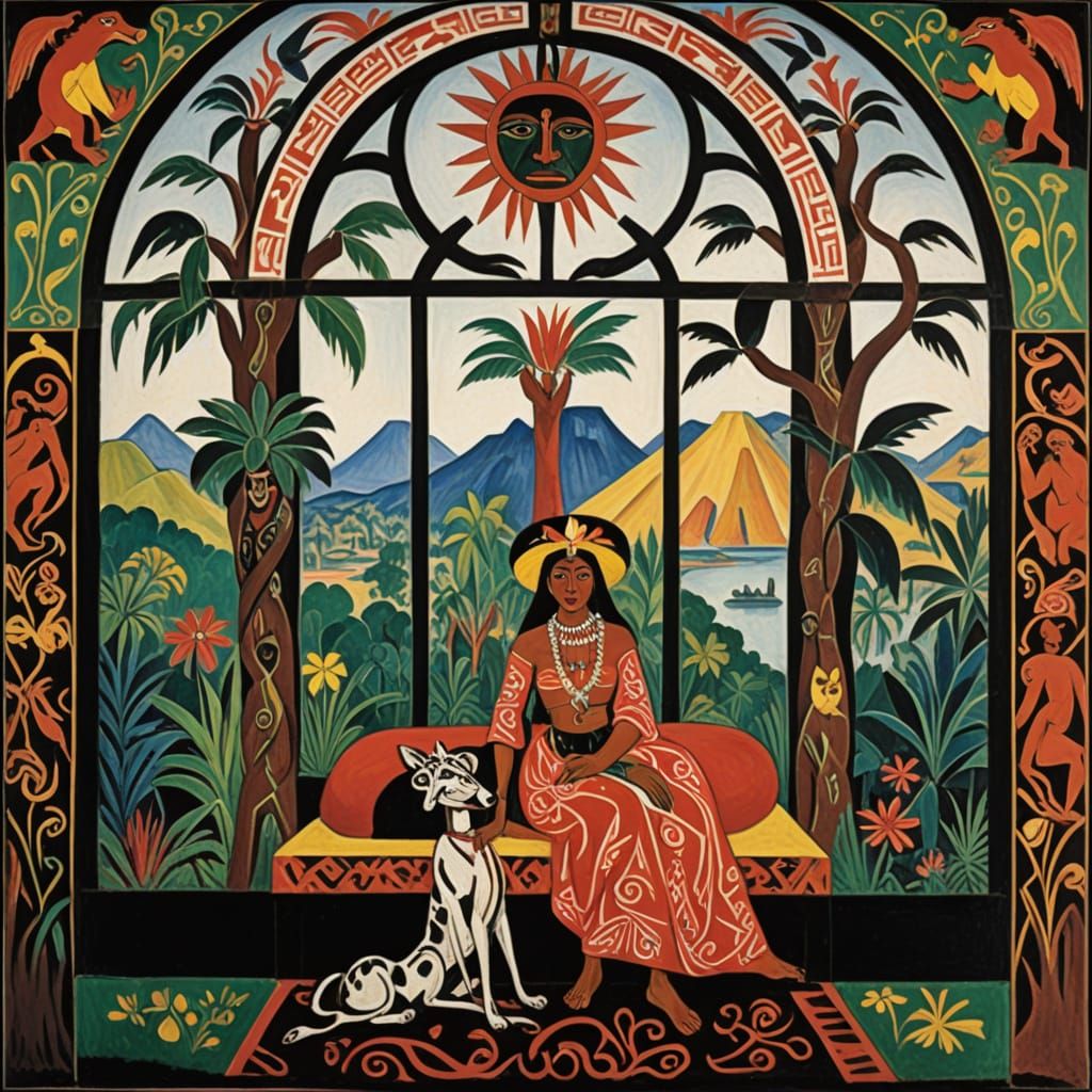 Mayan Isle of Lost Souls: Primitivist Art