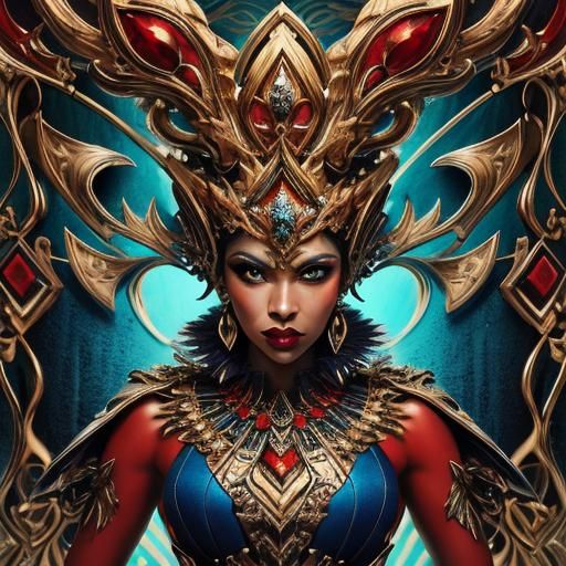 Captivating Beauty in Vibrant Colors