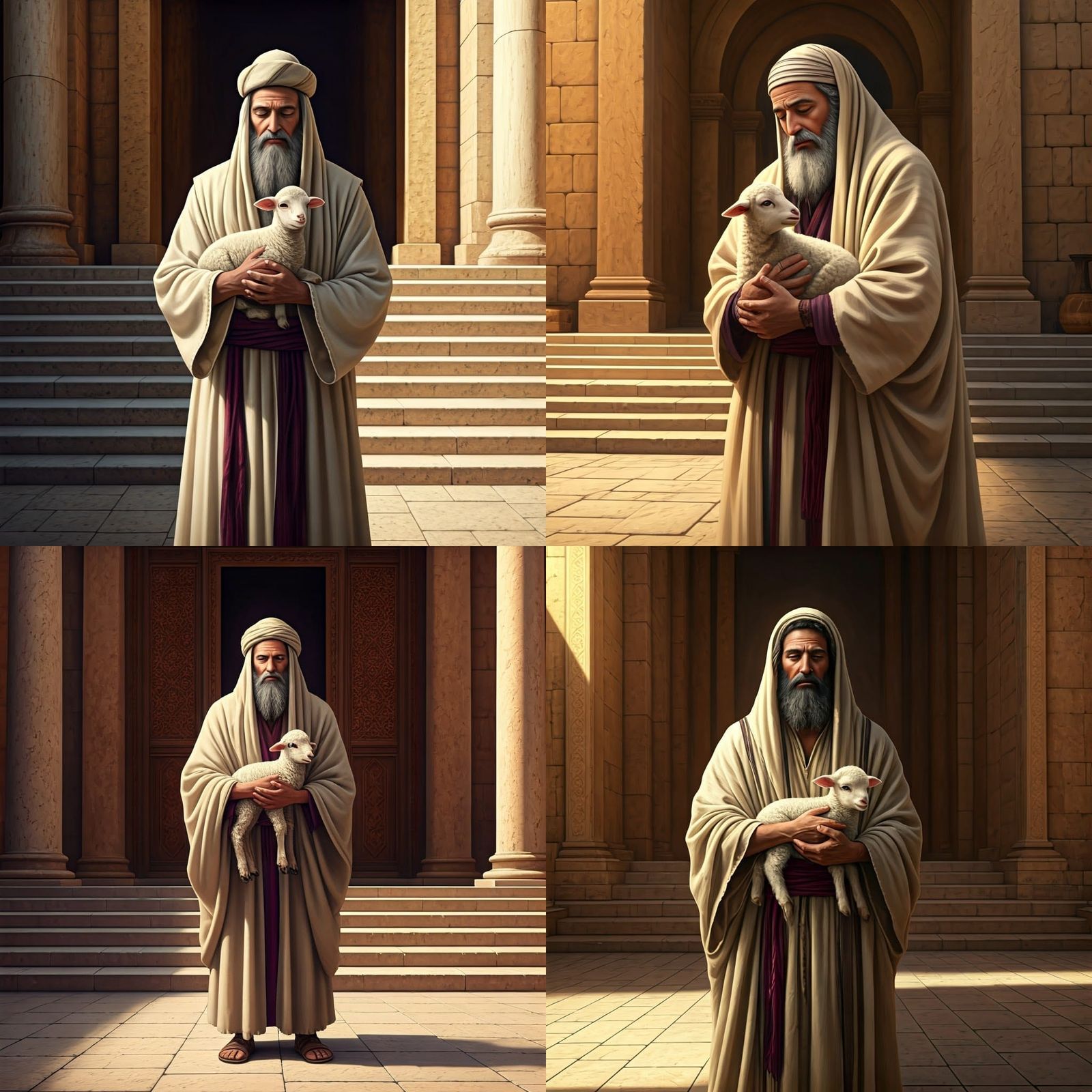 2nd Century Jew with Lamb, Anime Key Visual