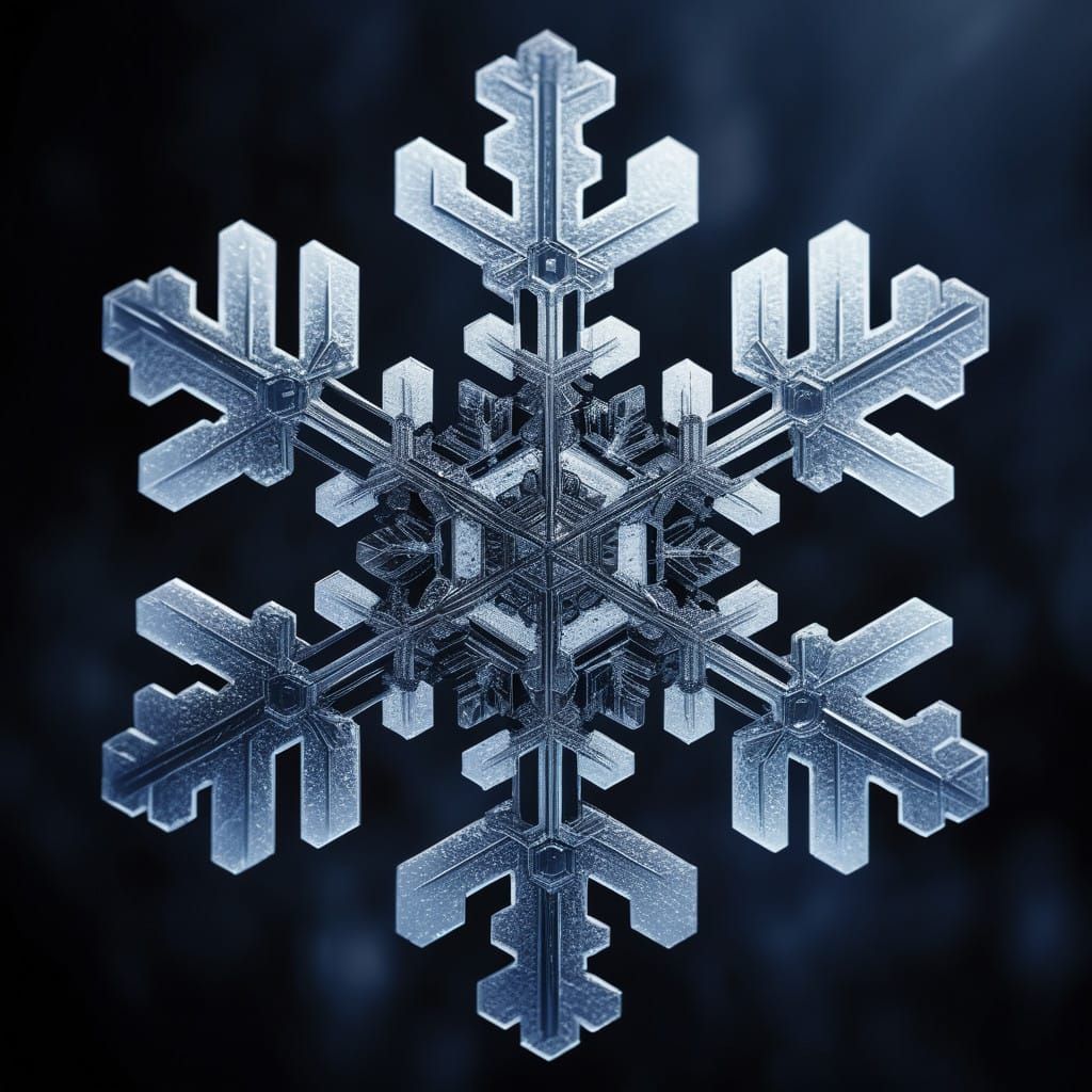 Snowflake Macro in Epic Cinematic Style