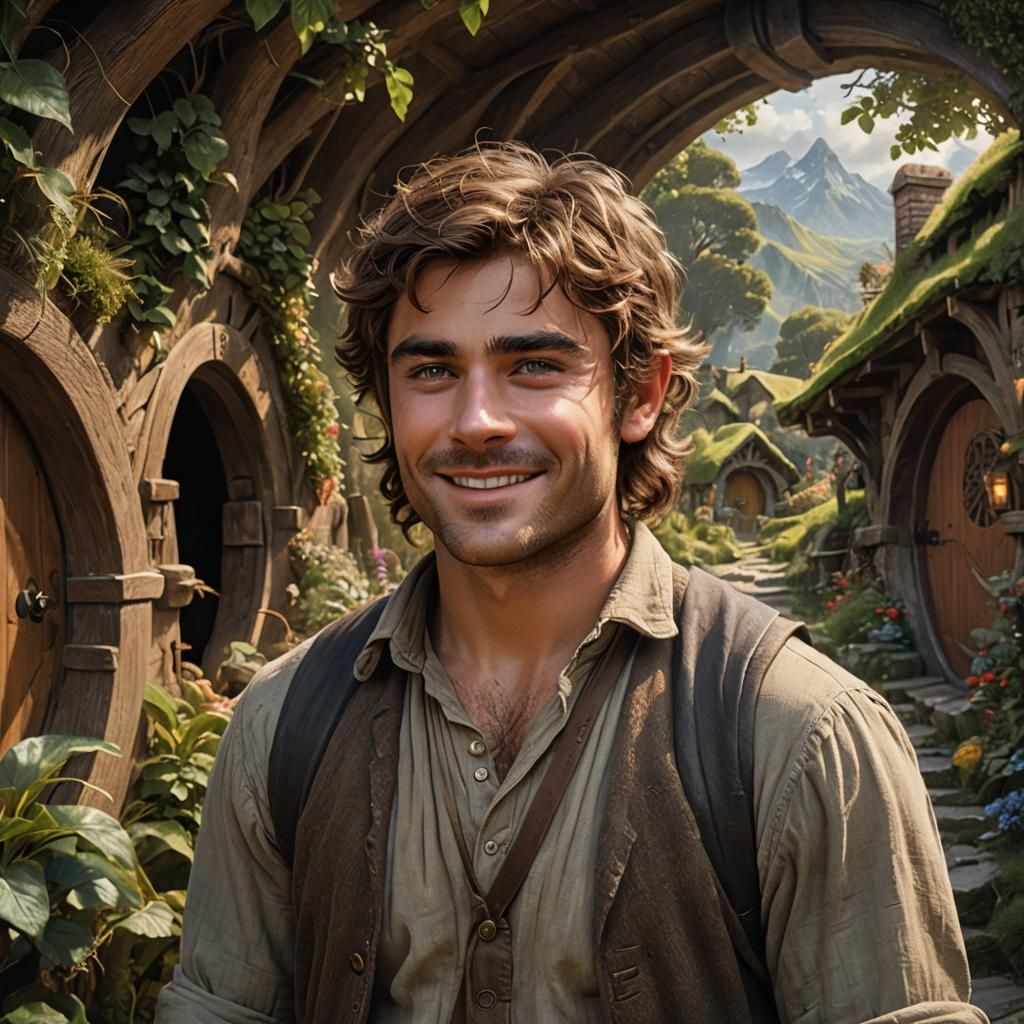 Zac Efron as Frodo Baggins