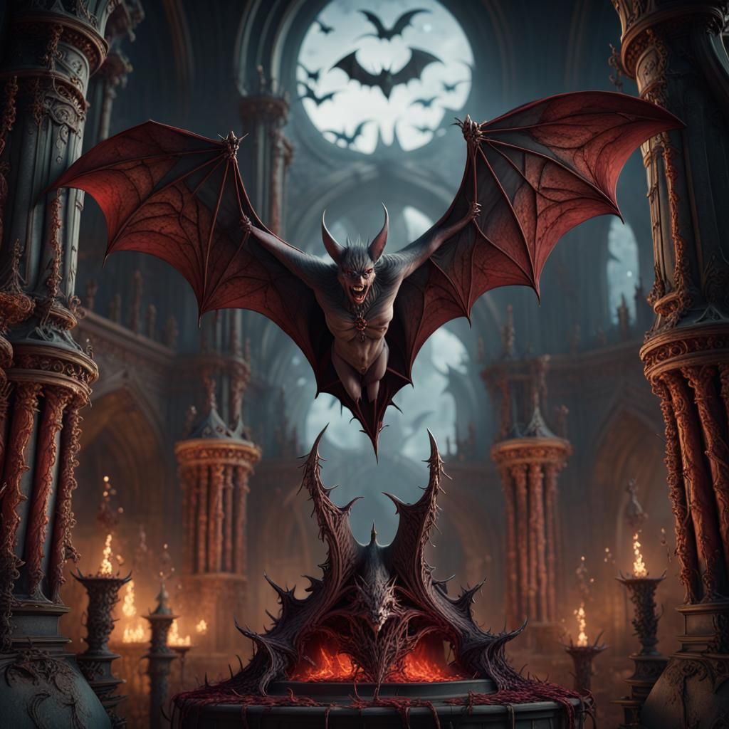 Demonic Agrat bat Mahlat: Detailed Matte Painting