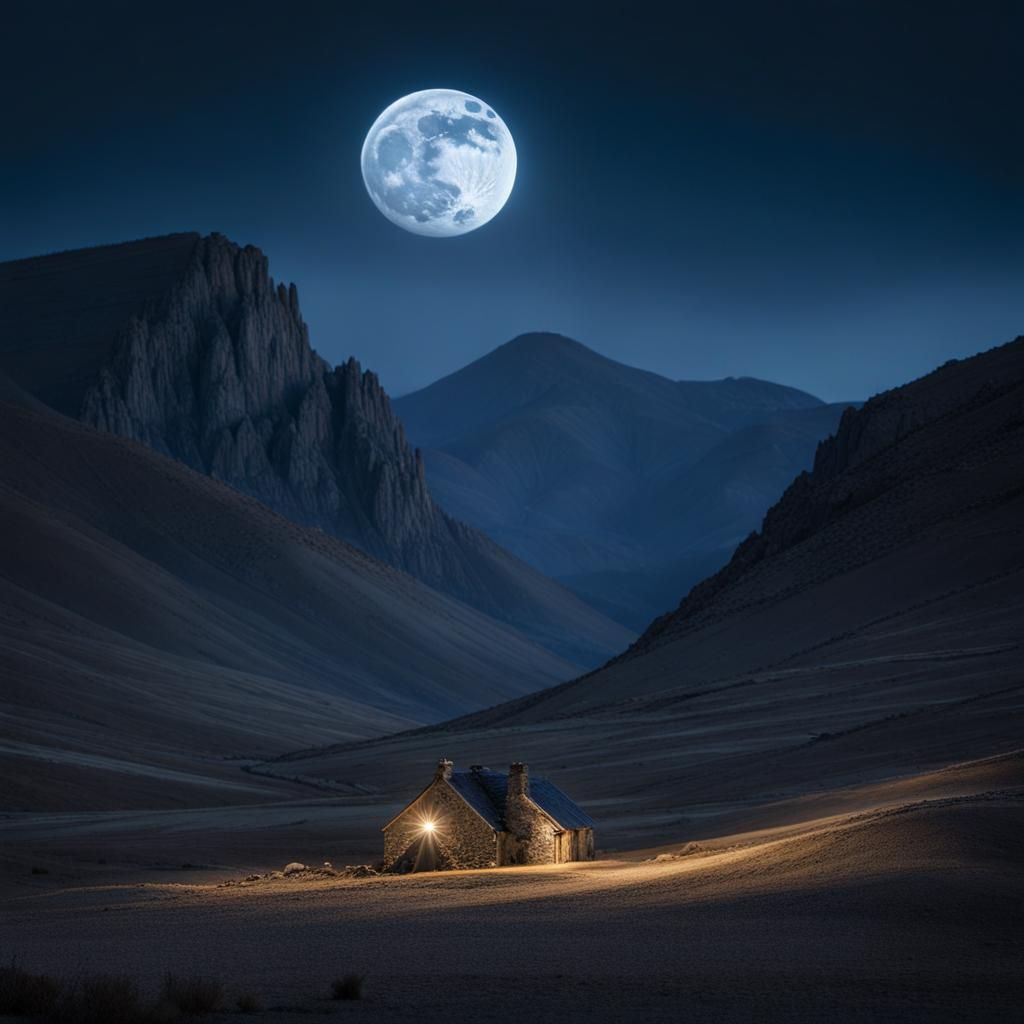 Mysterious Night: Shepherdess and the Beast of Gévaudan