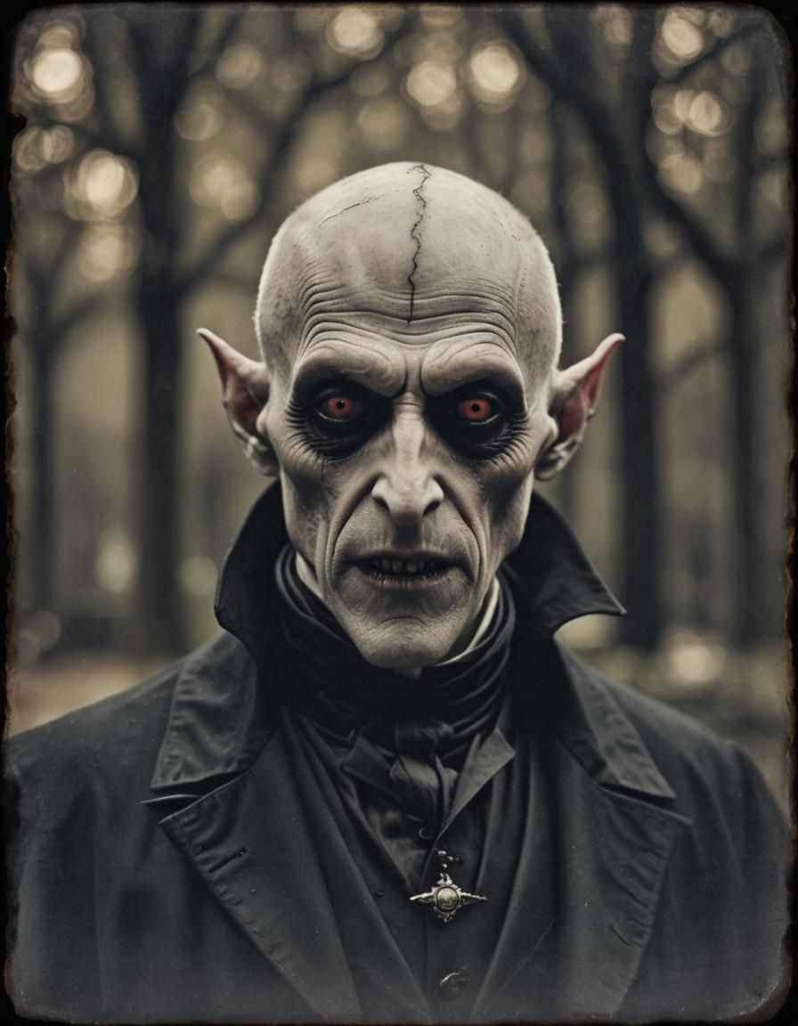 Victorian Vampire Portrait: Dark Photography