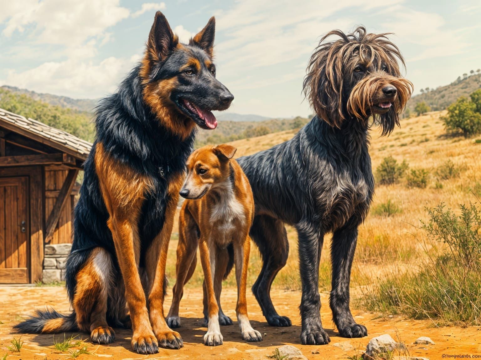 Waiting for their friends.