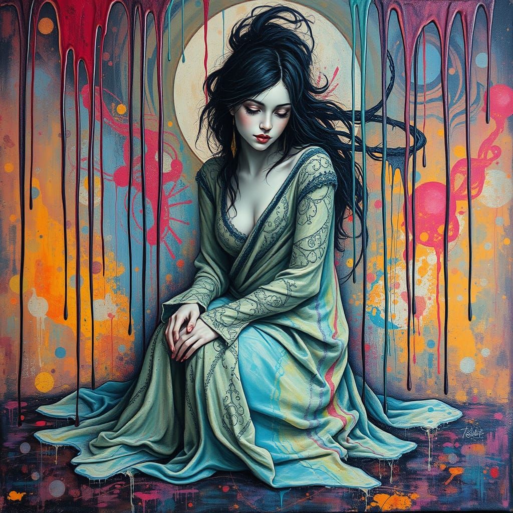 Melting Surrealism in Vibrant Colors