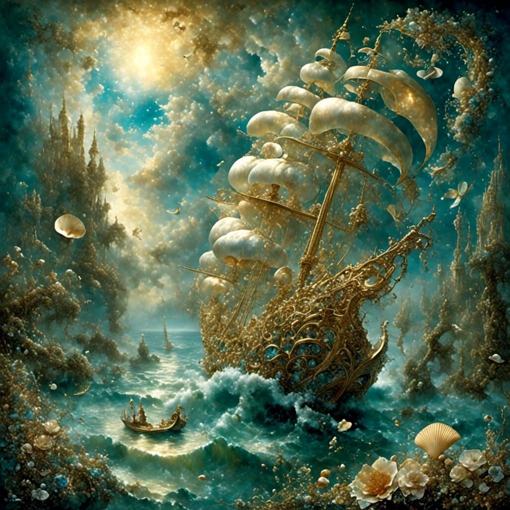 Fantasy Sailing Ship