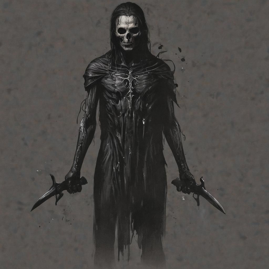 Grimdark Image in Dark Fantasy Style