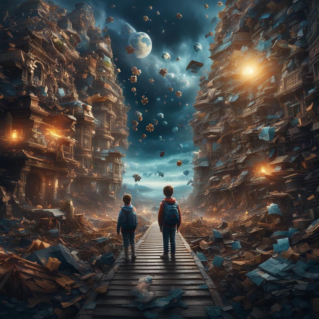 Cinematic Digital Painting for Autism Awareness Month