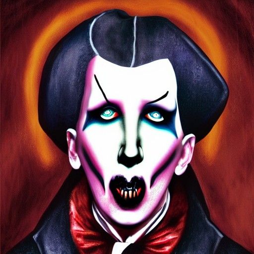 Marilyn Manson as Bram Stoker's Dracula