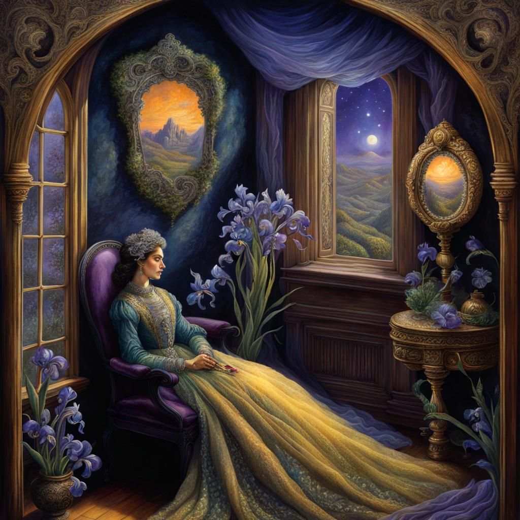 Haunted Apartment in Fairycore Style