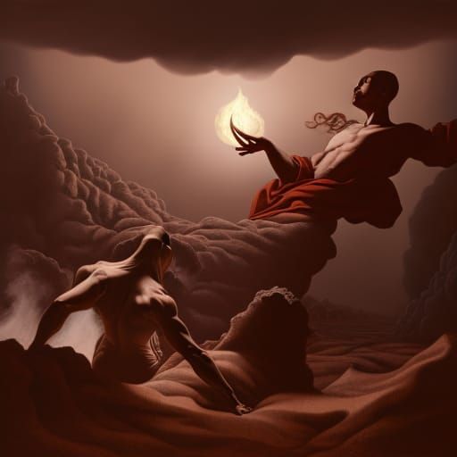 Classical Painting of Hell