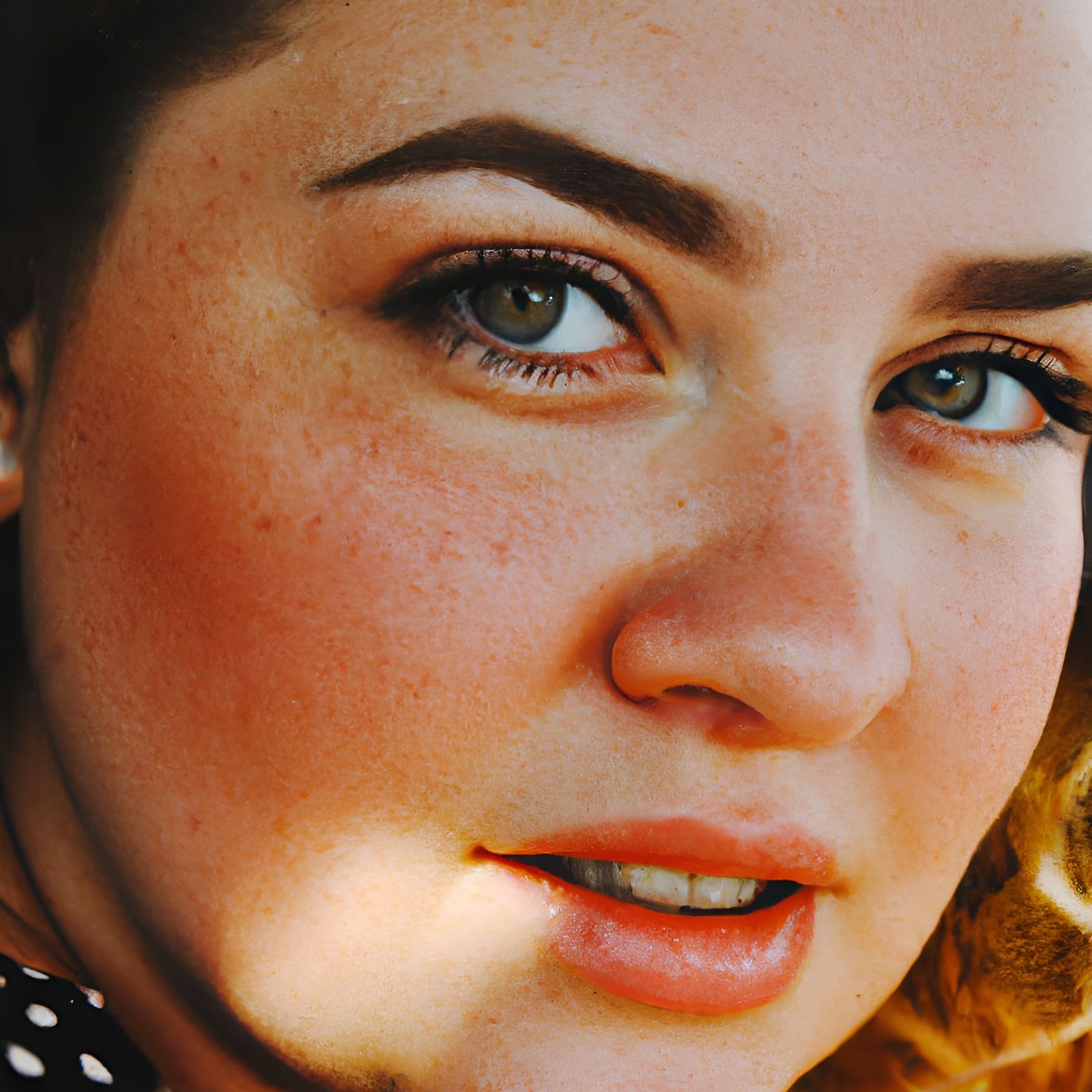 Detailed Portrait of a Gorgeous Woman, Modern Photo