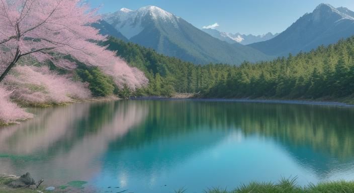 Tropical Lake Microphotography at Golden Hour