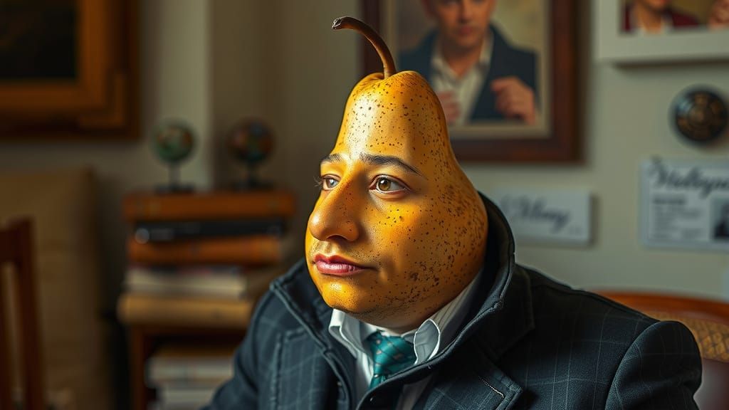 A Gentle Gentlemanly Pear