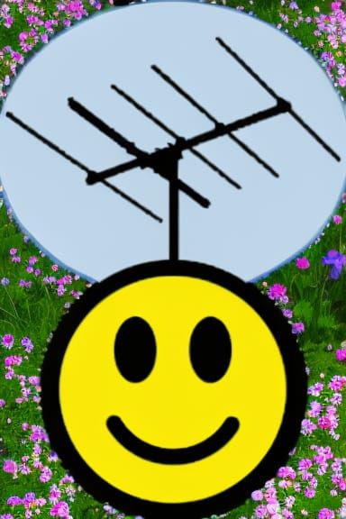 Idyllic Flower Hill Landscape