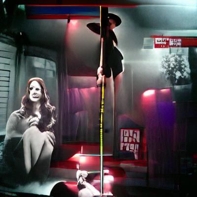 Film Noir Stripper Pole Scene