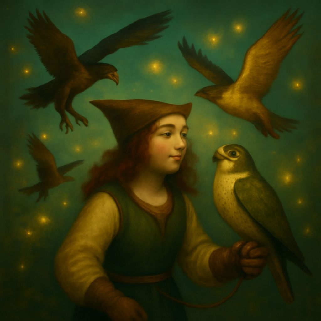 Fable fosters fearless falcons, finding flickering fireflies, forging fantastic flights.