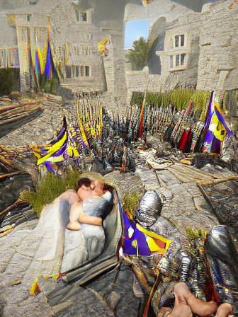 Medieval Knight in Shining Armor: 8K Resolution