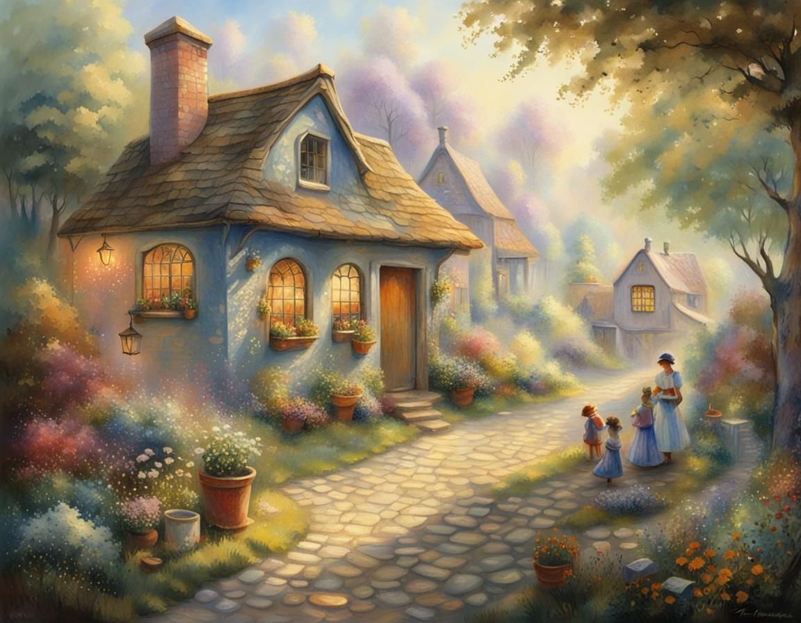 Mother and daughters