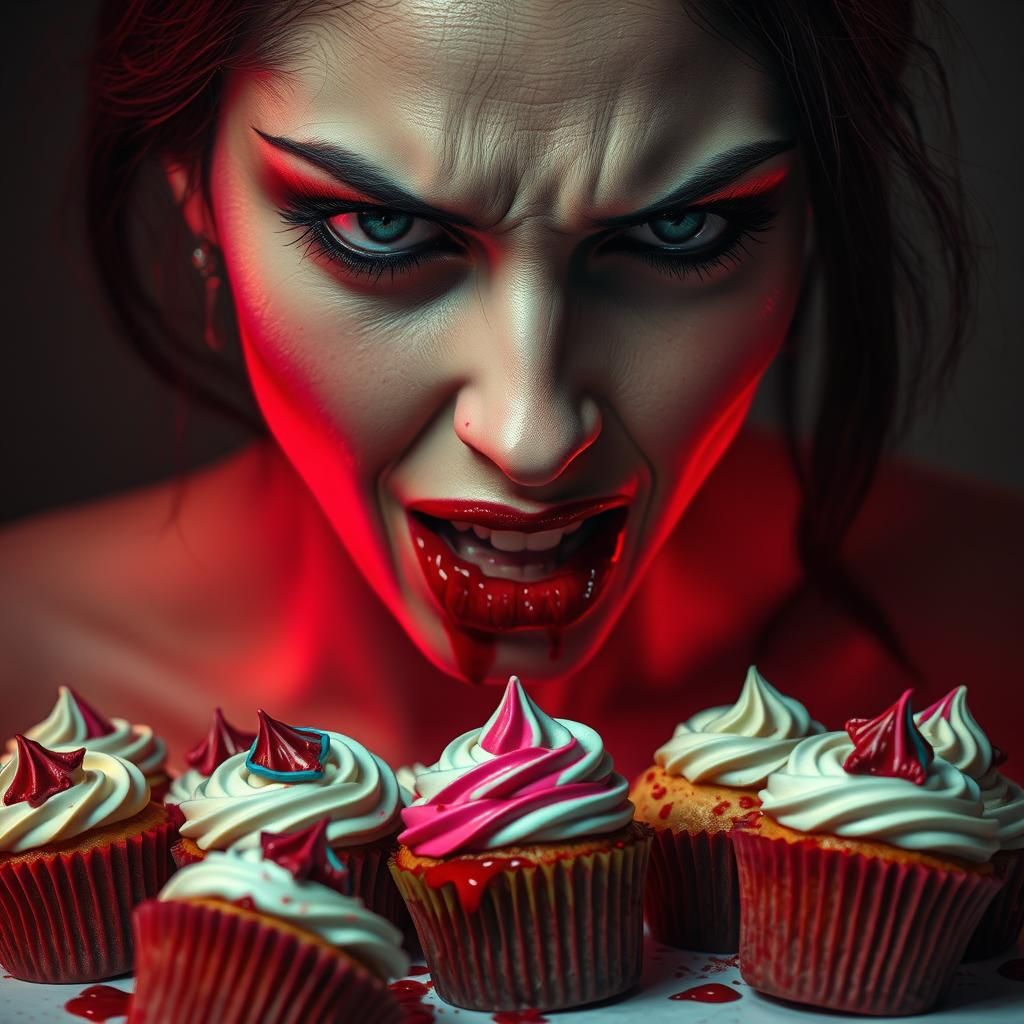 Poisoned Beauty: A Dark Surrealist Matte Painting