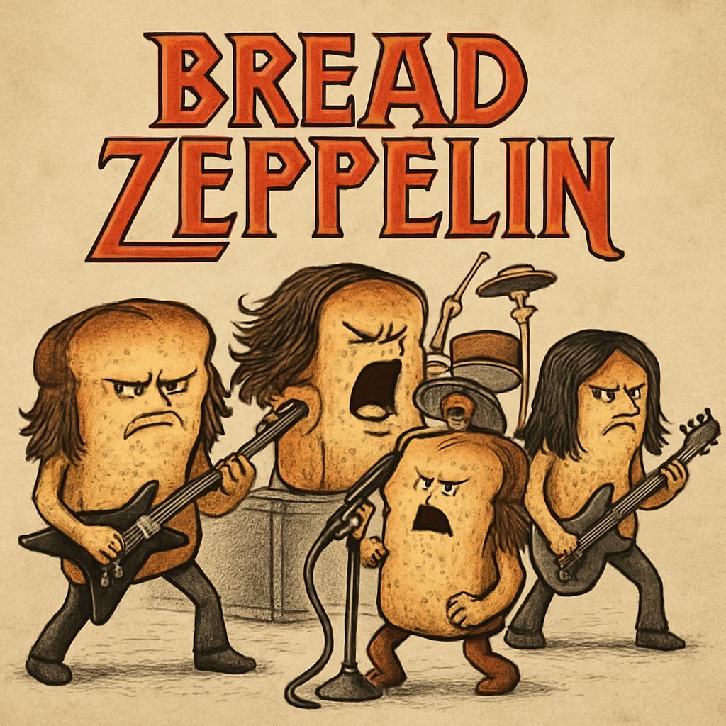 Bread Zeppelin: A Loafy Heavy Metal Band