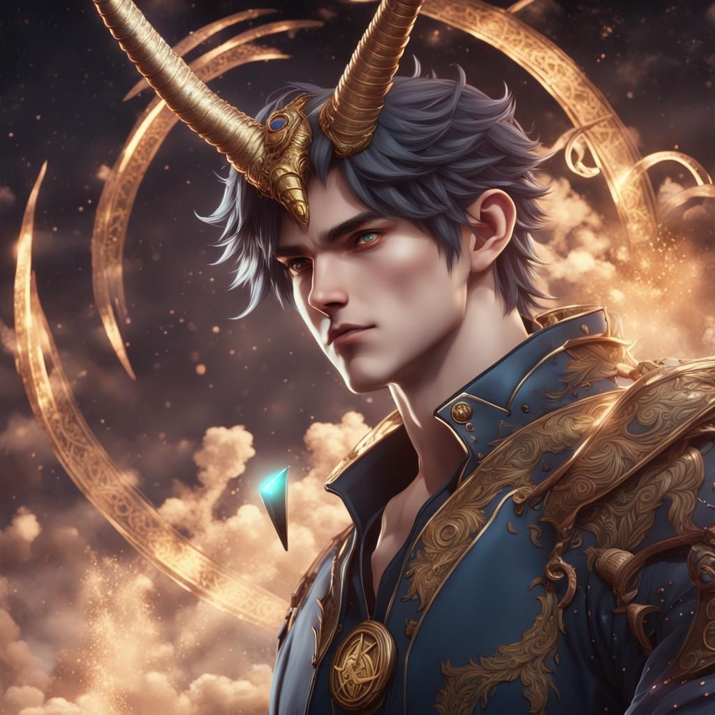 Handsome Capricorn Man - Zodiac Collection