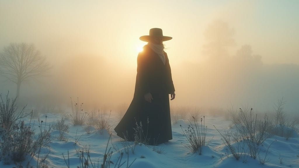 Surreal Landscape of Light and Shadow