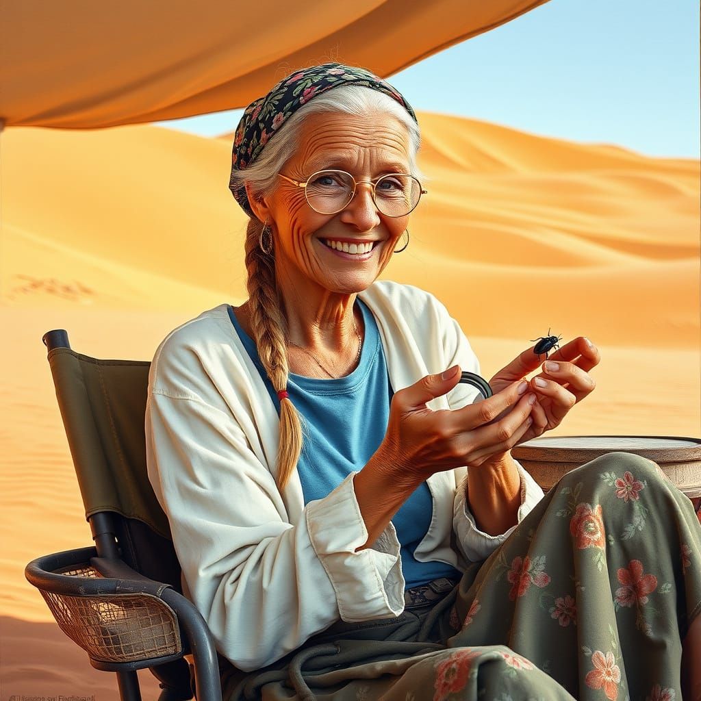 Ethereal Desert Dancer