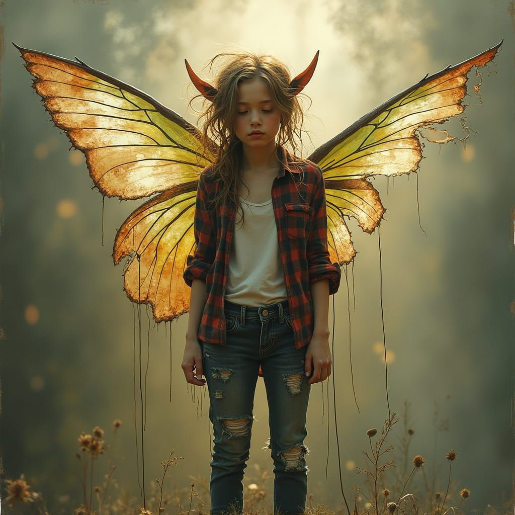 Courtney the grunge fairy