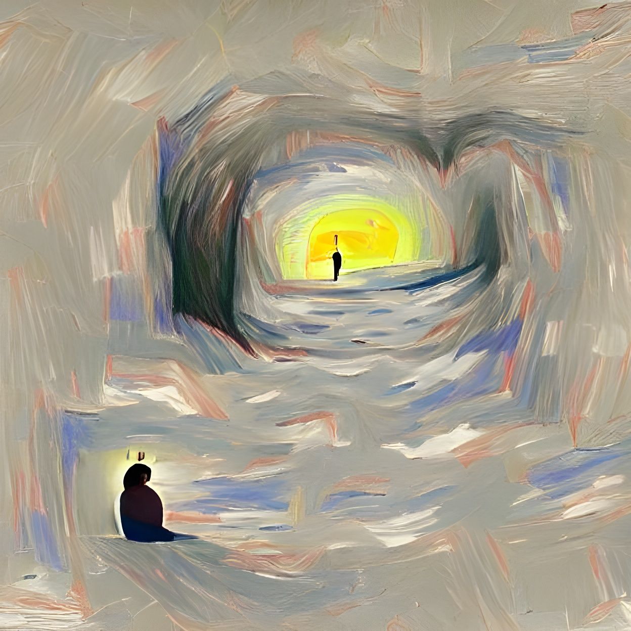 Depressed Man's Vision of Hope
