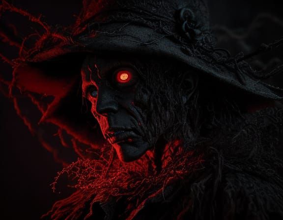 Eldritch Horror Voodoo Doll Macro Photography