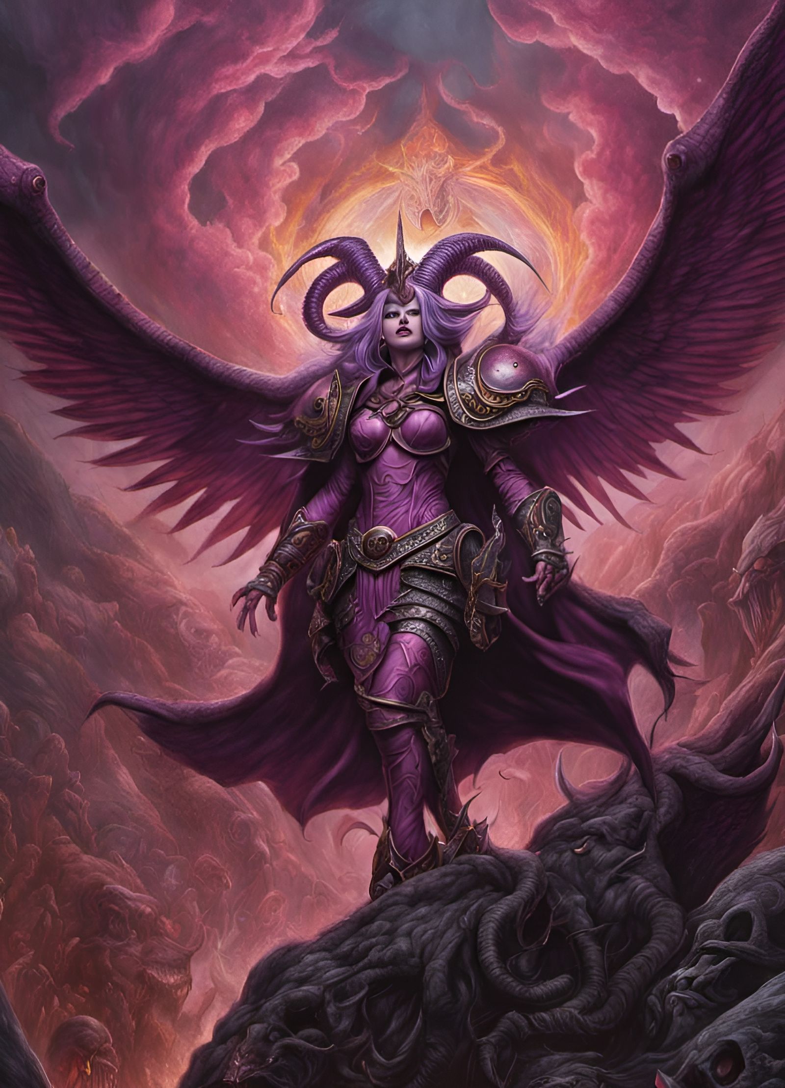 Slaanesh Descends: Warhammer 40K Chaos God